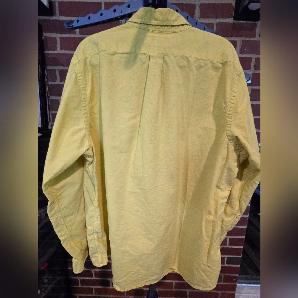 Polo by Ralph Lauren Yellow Oxford Button-Down Shirt